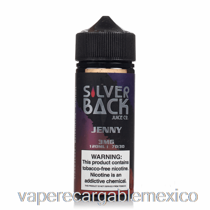 Vaporizador Recargable Jenny - Silverback Juice Co. - 120ml 3mg
